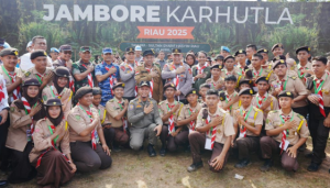 Kapolri Tekankan Pentingnya Edukasi Cegah Karhutla sejak dini saat buka Jambore Karhutla