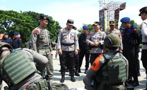 Laksanakan Misi Kemanusiaan, Polri Gelar Apel Gelar Pasukan Operasi AB Moskona 2025