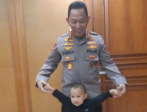 Bertemu Anak Bernama Presisi, Kapolri: Memotivasi Polri Semakin Dekat dengan Rakyat