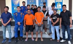 Polairud Baharkam Polri Tangkap Dua Pelaku Pengirim PMI Ilegal di Perairan Tembesi