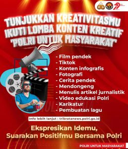 Sambut HUT Bhayangkara ke-79, Divisi Humas Polri Gelar Lomba Konten Kreatif