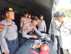 Tim Supervisi Baharkam Polri Tinjau Alutsista dan Kesiapan Sabhara di Jawa Tengah