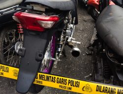 Balap Liar dan Knalpot Brong Disikat, 85 Motor Diamankan Polres Payakumbuh.