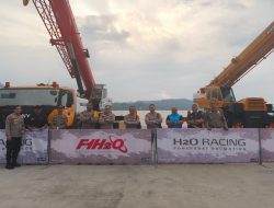 Polri Lakukan Pengecekan Kesiapan Akhir F1 Powerboat Danau Toba.