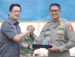 Ditpamobvit Korsabhara Baharkam Polri dan PT. Trimegah Bangun Persada Tbk, Jalin Kerja Sama Pengamanan Objek Vital Nasional.