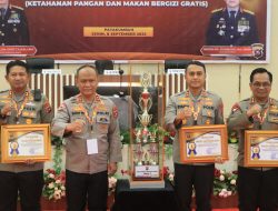 Kapolres 50 Kota Diganjar Penghargaan Atas Prestasi Harkamtibmas dan Ketahanan Pangan.