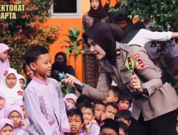 Ditsamapta Korsabhara Baharkam Polri Gelar Aksi Edukatif di SDN Cipeucang.