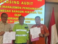 Korsabhara Baharkam Polri Beri Nilai 88,05% Untuk Implementasi SMP Obvitnas PT Trimegah Bangun Persada Tbk.