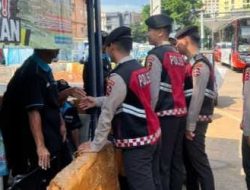 Detasemen Perintis Laksanakan Patroli Rutin di Blok M, Jamin Keamanan Masyarakat Jakarta Selatan.