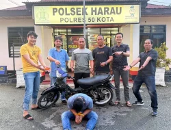 Subuh Jadi Celah, Pencuri Motor di Harau Berakhir di Balik Jeruji.