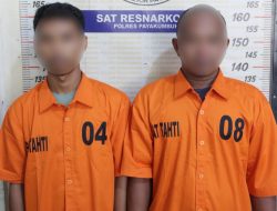 Polres Payakumbuh Amankan Dua Tersangka, Sita 28 Butir Ekstasi dan Sabu.