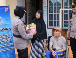 Jelang HUT Bhayangkara ke-80, Polres Payakumbuh Gelar Anjangsana ke Purnawirawan dan Warakawuri.