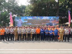 Kakorsabhara Baharkam Polri Pimpin Apel Serentak Se-Indonesia, 107 Ribu Hektare Lahan Terbakar Jadi Kesiapsiagaan Mutlak.