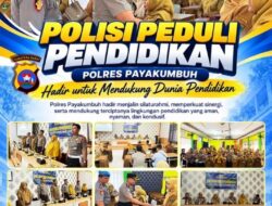 Peduli Dunia Pendidikan, Polres Payakumbuh Dengarkan Aspirasi Guru SMAN 1 Payakumbuh
