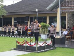 POLRES PAYAKUMBUH, KEDEPANKAN EDUKASI DAN KESELAMATAN BERLALULINTAS  PADA APEL OPERASI PATUH SINGGALANG 2026